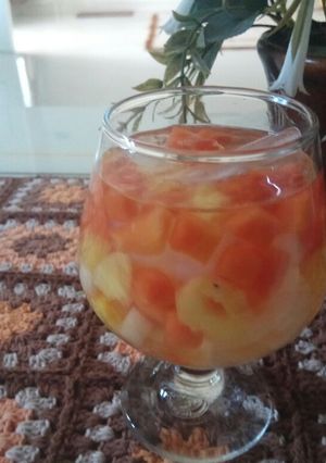 Foto resep Es buah segar
