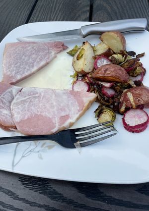 A picture of Sauce for ham.