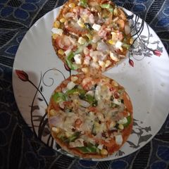 A picture of Roti healthy pizza.