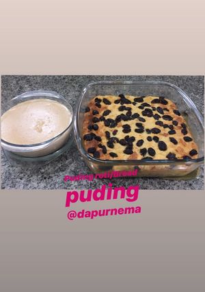 Foto resep Puding Roti/Bread Puding