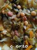 Legumbres con verduras