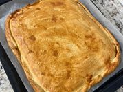 Una foto de masa empanada thermomix