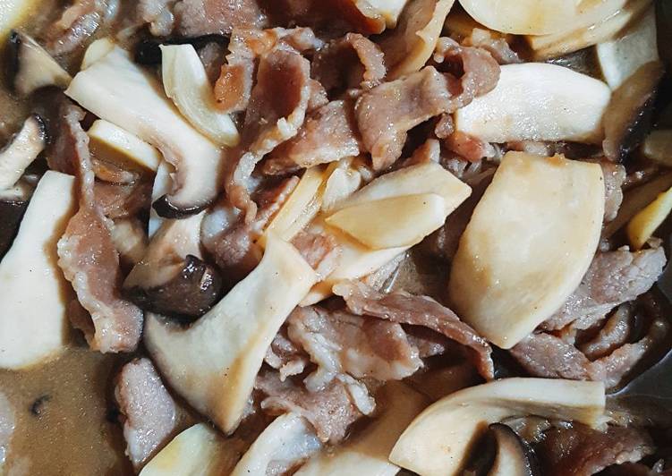 Resep Tumis Daging Jamur 🐄🍄 yang Bikin Ngiler