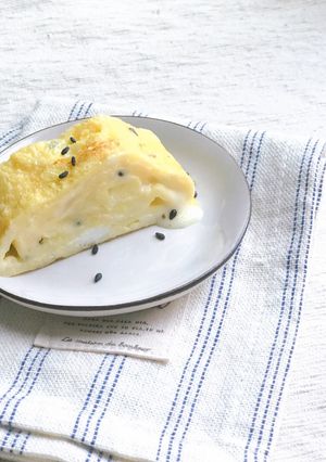 起司芝麻玉子燒 的食譜成品照片