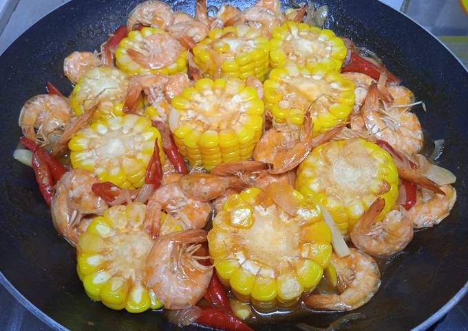 83. 🦐🌽Udang jagung Asam manis / Saori 🦐🌽