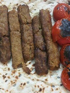 عکسی از دستور کباب کوبیده سنتی قمی