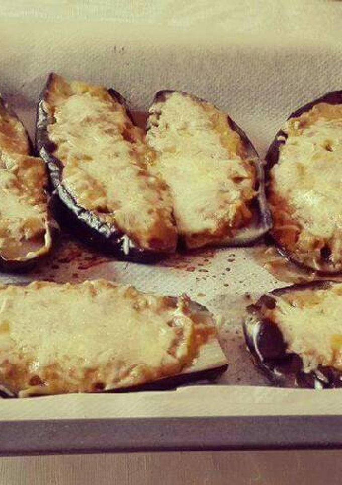 Una foto de Berenjenas rellenas