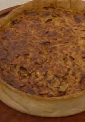 Una foto de Tarta de cebolla