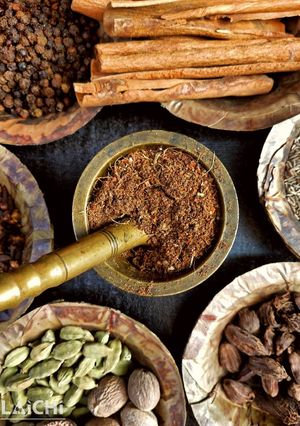 A picture of Homemade garam masala.