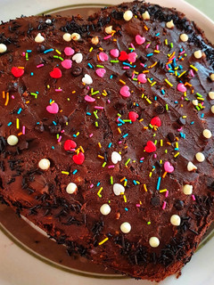 एगलेस चॉकलेट केक(Eggless chocolate cake recepie in hindi) रेसिपी मुख्य फोटो