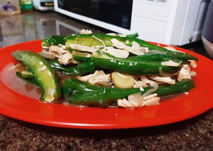 Resep: #03 Oseng Ayam Cabe Ijo Gampang