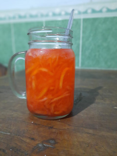 Foto resep Es blewah sirup segar