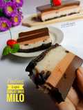Puding Lapis Coklat Oreo Milo