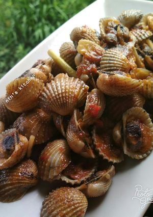 Foto resep Kerang dara saos pedas
