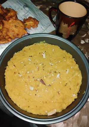 A picture of Basan ka halwa.