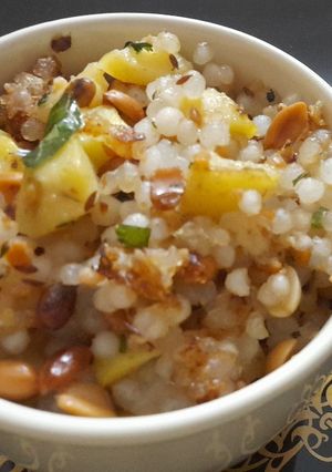 সাবুদানার খিচুড়ি (Sabudanar khichuri in Bengali) রেসিপির প্রধান ছবি
