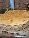 Tarta de dulce de leche y galletas