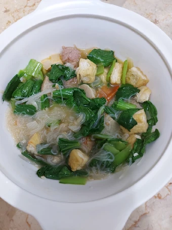 Langkah Gampang Membuat Resep Tumis pakcoy + soun Anti Ribet, Mantap Sekali