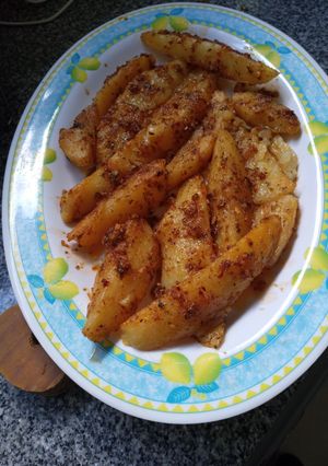 Una foto de Papas bravas