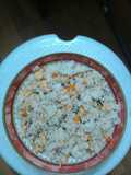 Fried rice with mango pickle