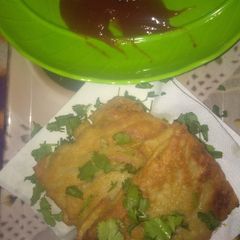 A picture of Potato wrap.