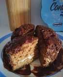 Mini tarta fit de Kinder Bueno 🍫
