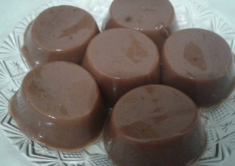 Puding Coklat Milo