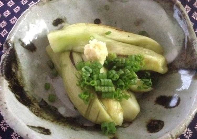 Recipe: Yummy Japanese Grilled Eggplant