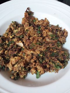 Una foto de Revuelto vegano con verdolaga 🍳