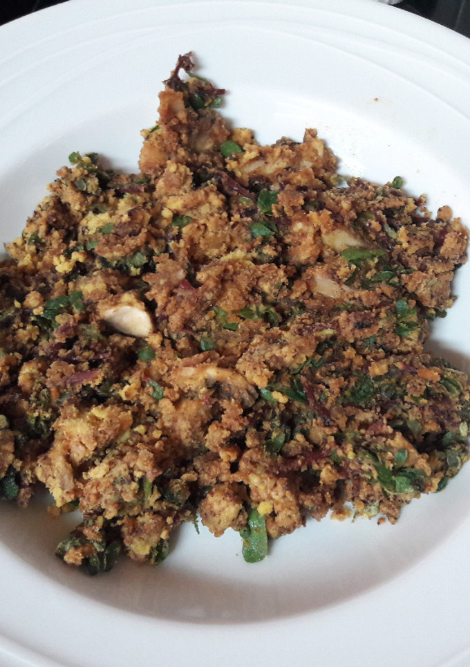 Una foto de Revuelto vegano con verdolaga 🍳