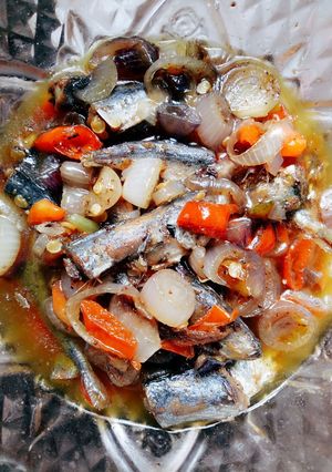 Foto resep Tumis bawang ikan asin klothok/peda