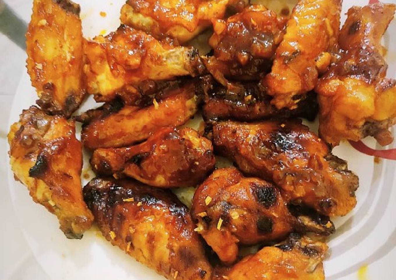 Alitas healthy al horno