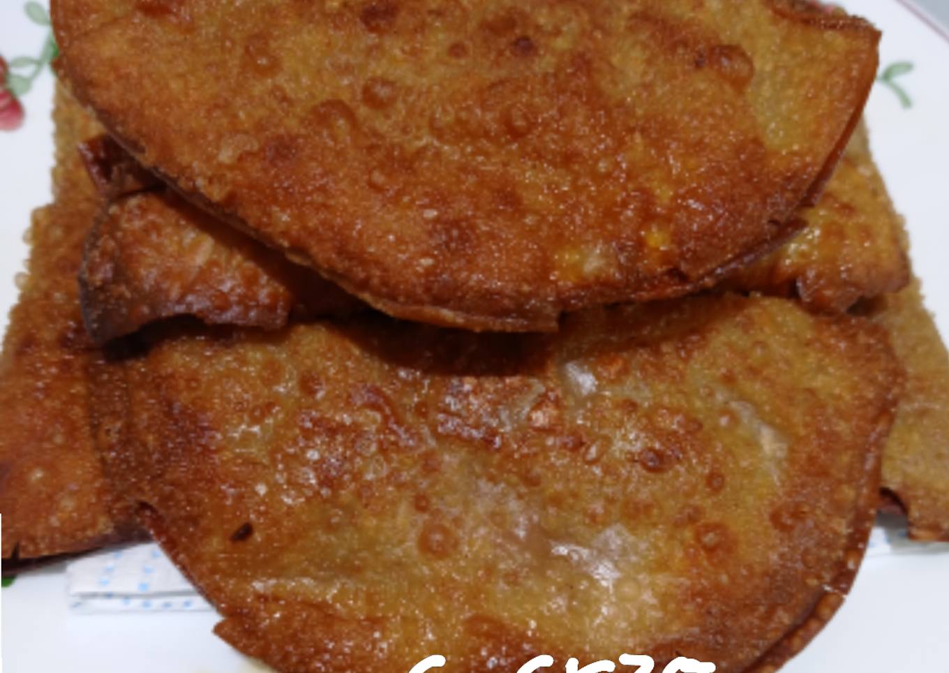 Empanadillas de carne y berenjenas