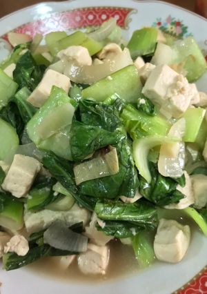 Foto resep Pokcoy Tahu Saus Tiram