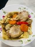 Sup Siam Ayam bersama Wantan