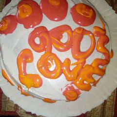 A picture of Royal icing.