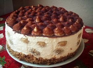 Díjnyertes tiramisu torta recept fotója