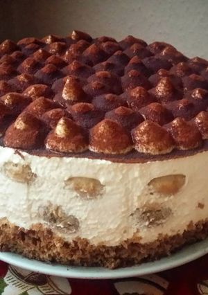 Díjnyertes tiramisu torta recept fotója