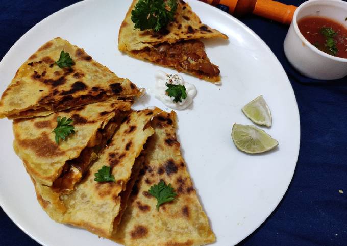 Steps to Make Quick Vegetarian Quesadillas