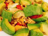 Salad trứng trộn rau củ