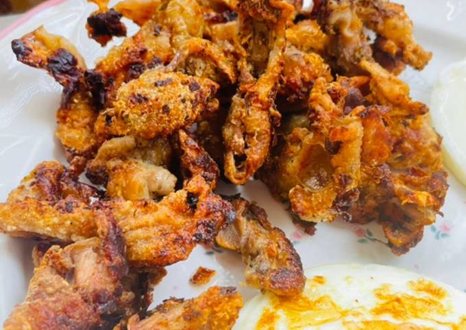 Resep Kulit Ayam Crispy Tanpa Minyak Oleh Nanda Cookpad