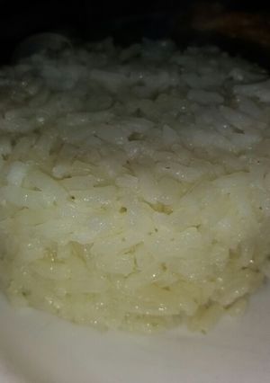 Una foto de Arroz blanco