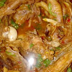 A picture of Chicken pepper soup 😋🍲.