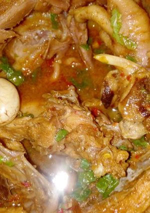 A picture of Chicken pepper soup 😋🍲.