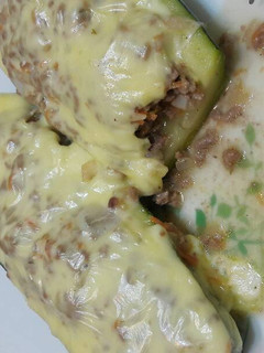 Una foto de Zapallitos Rellenos con carne molida