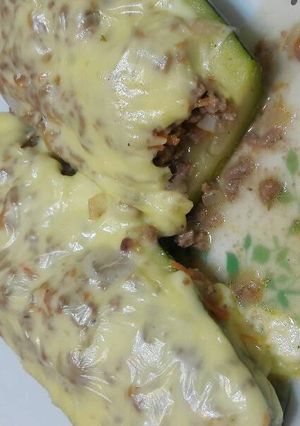 Una foto de Zapallitos Rellenos con carne molida
