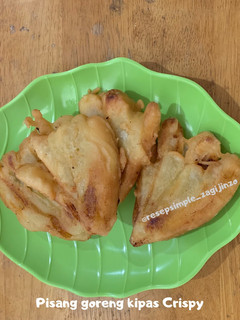 Foto resep Pisang Goreng Kipas Crispy