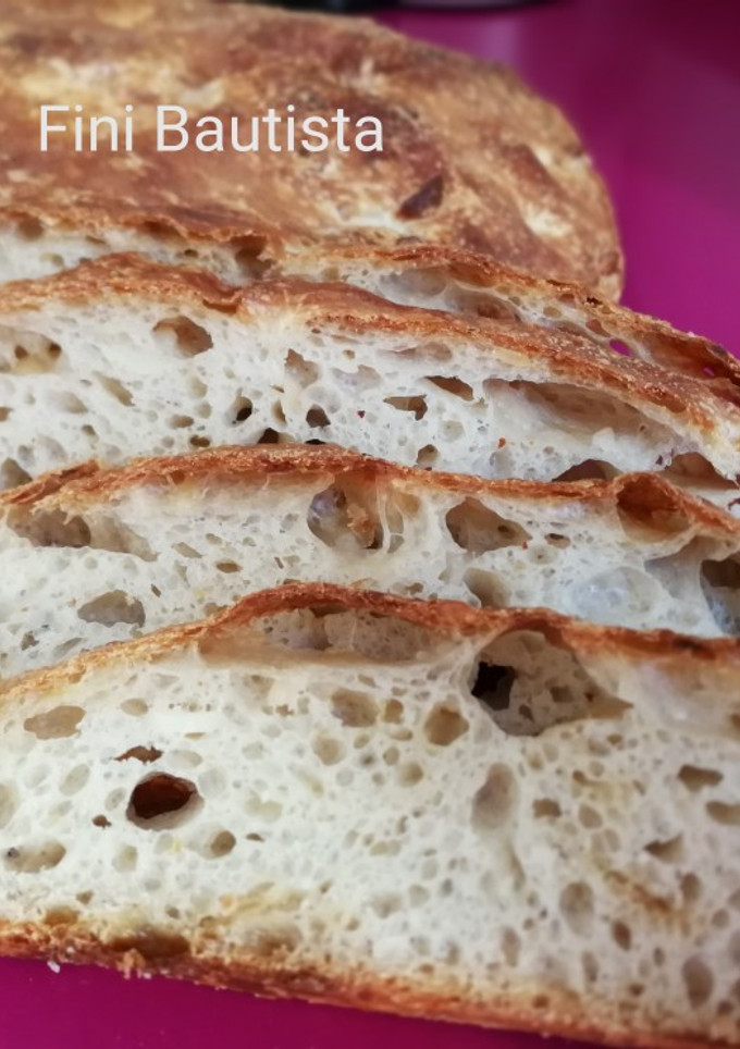 Una foto de Pan de cebolla con masa madre