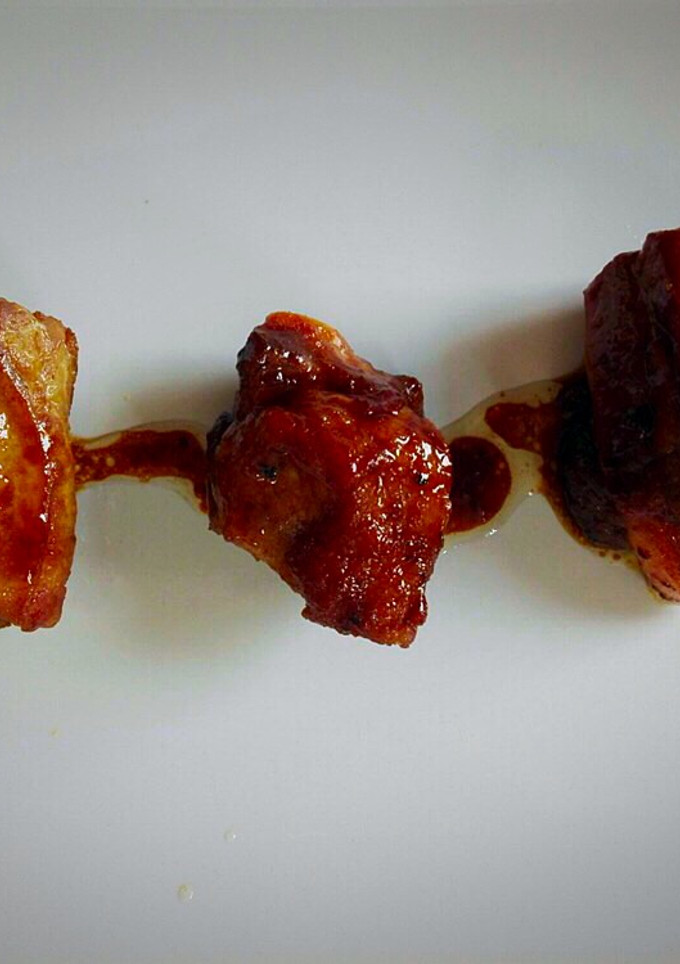 Una foto de Costillas de cerdo Teriyaki