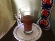 A picture of detox water (weight loss recipe